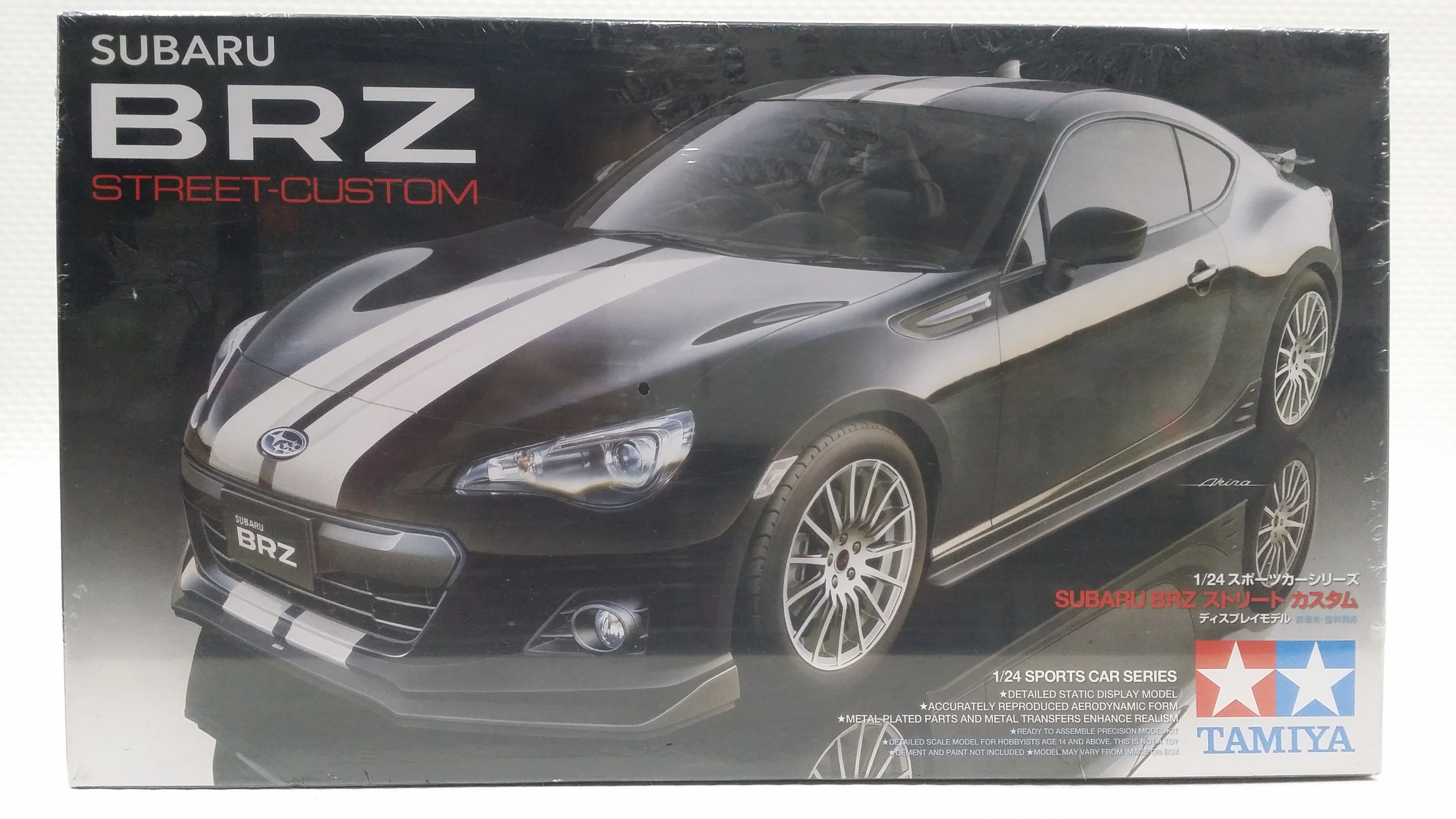 統一模型】TAMIYA田宮《SUBARU BRZ車系STREET-CUSTOM》1:24 # 24336