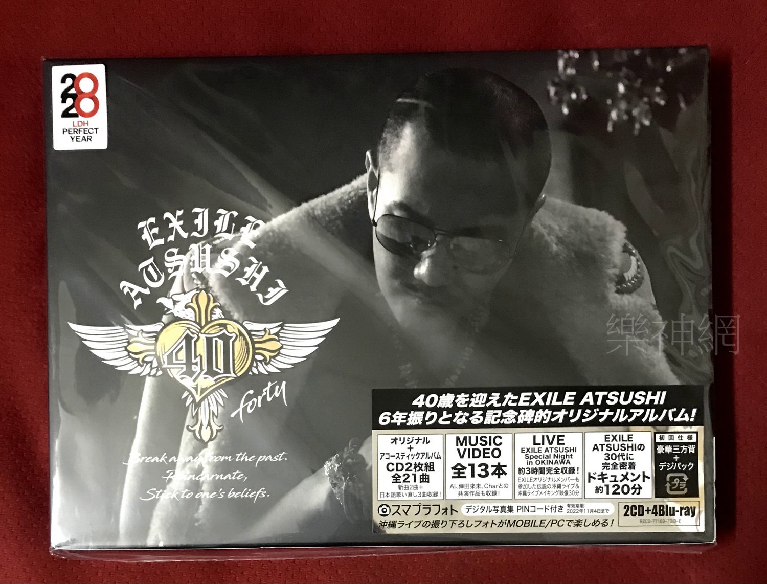 EXILE ATSUSHI 40 ～forty～ ロゴキャップ-eastgate.mk