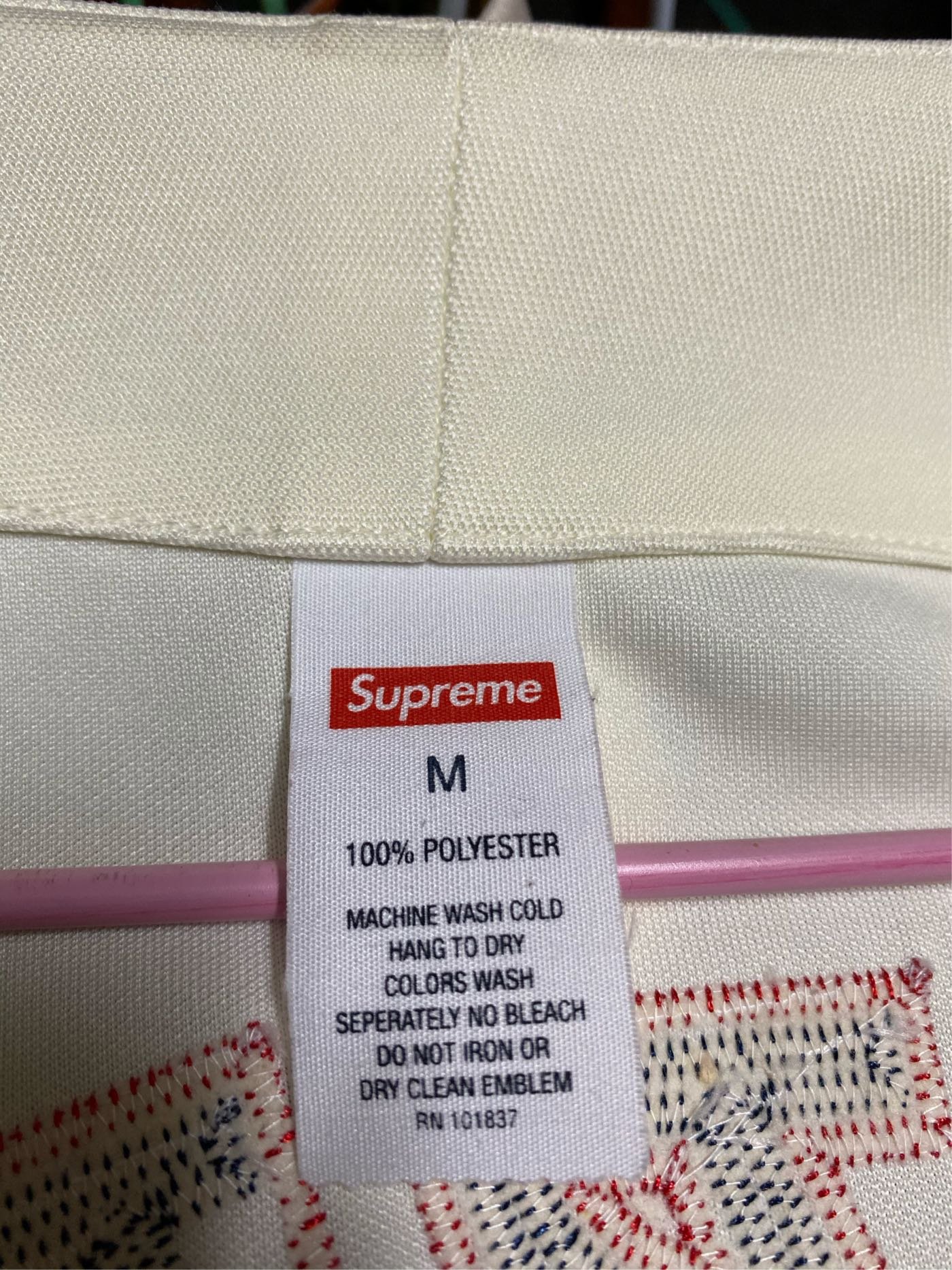 Supreme 19SS Red Rum Baseball Jersey 白色棒球衫日文現貨| Yahoo奇摩拍賣