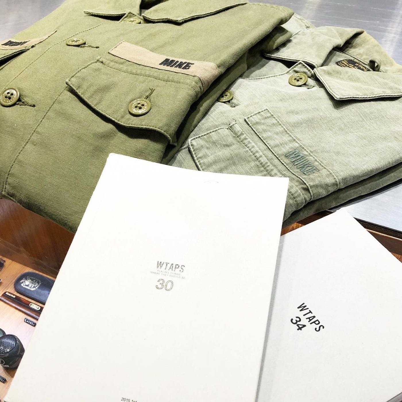 希望商店】 WTAPS BUDS LS 01 15SS 經典水洗兩袋軍衫| Yahoo奇摩拍賣