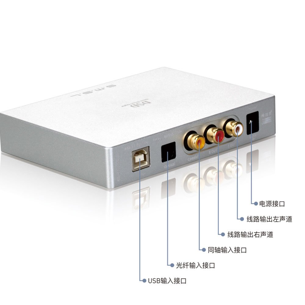 5Cgo【發燒友】雙木三林/S．M．S．L M8A 音頻解碼器DAC USB 光纖同軸