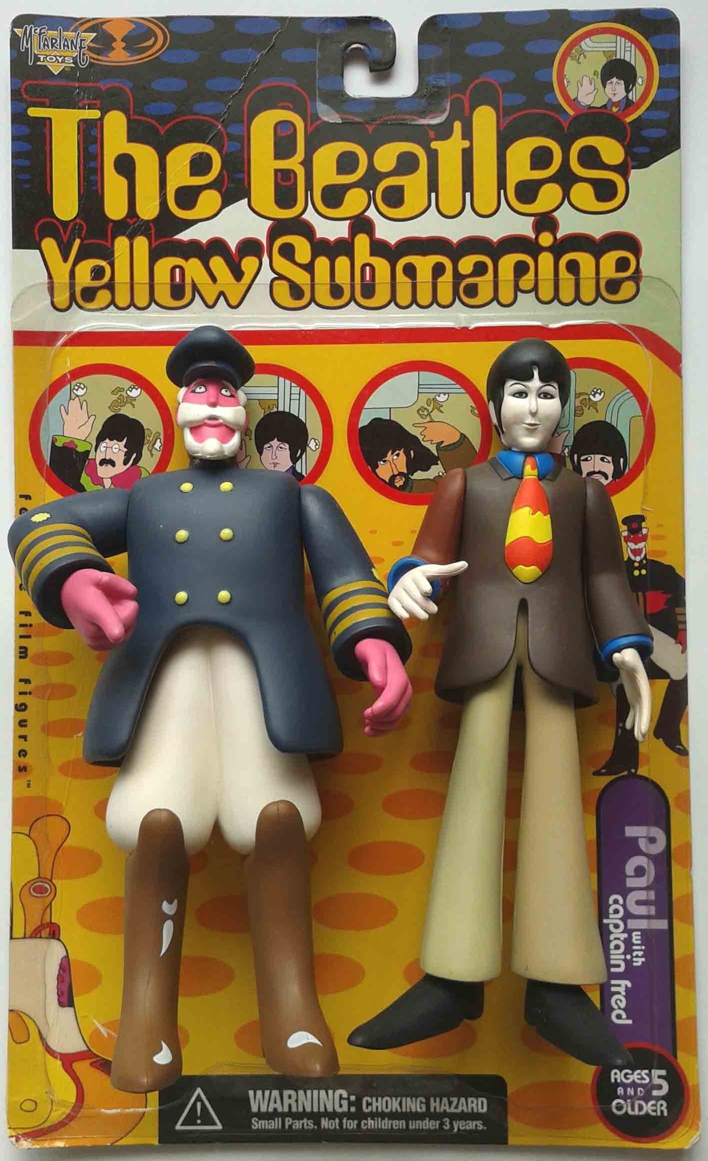 Mcfarlane 麥法蘭~The Beatles Yellow Submarine 披頭四黃色潛水艇P1+