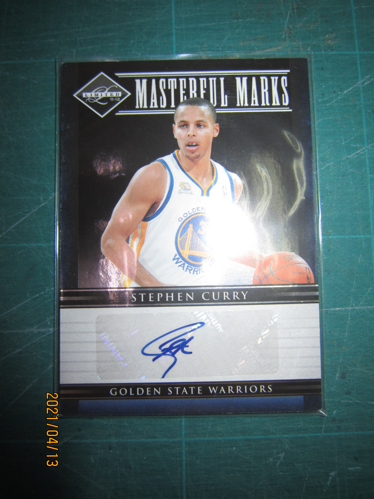 #換新收藏#[STEPHEN CURRY][LIMITED][限量簽名卡/50]~2011-12~有問題請提問~