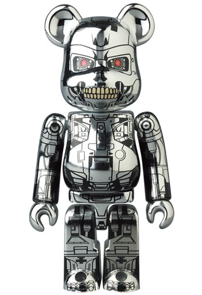 BEETLE BE@RBRICK S43 魔鬼終結者 TERMINATOR 電鍍 庫柏力克熊 43代 盒抽 100%