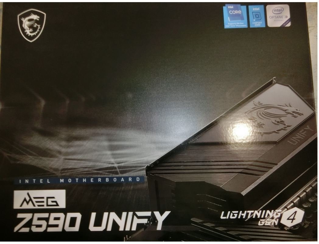 MSI微星 Z590 UNIFY主機板全新未拆