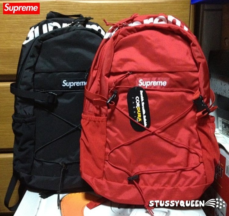 超搶手】全新正品2016 SS春季Supreme Cordura Backpack 40th 40代後