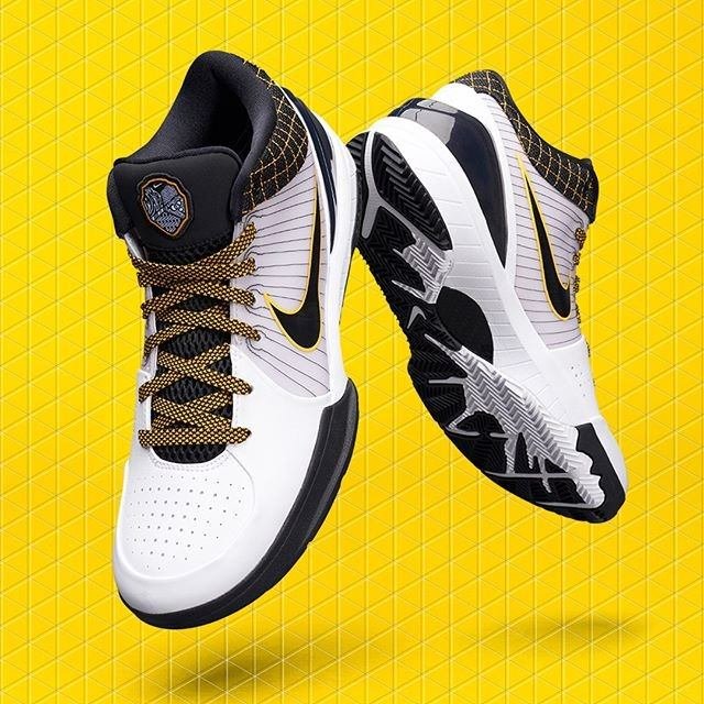 顛峰代表名作 NIKE KOBE IV 4 PROTRO DEL SOL 季後賽 白黑黃 AV6339-101