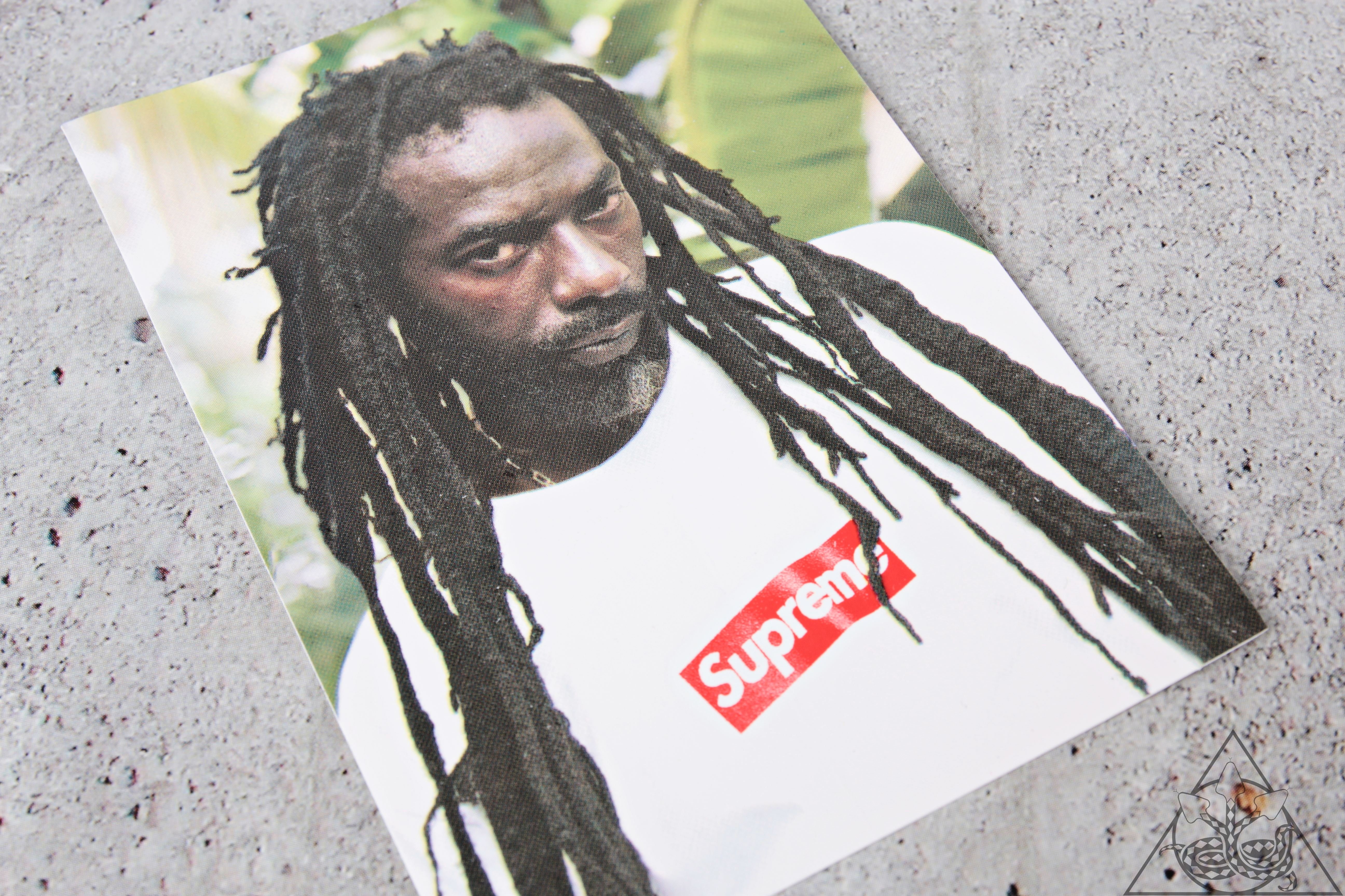 HYDRA】Supreme Buju Banton Sticker 雷鬼牙買加歌手貼紙【SUP397