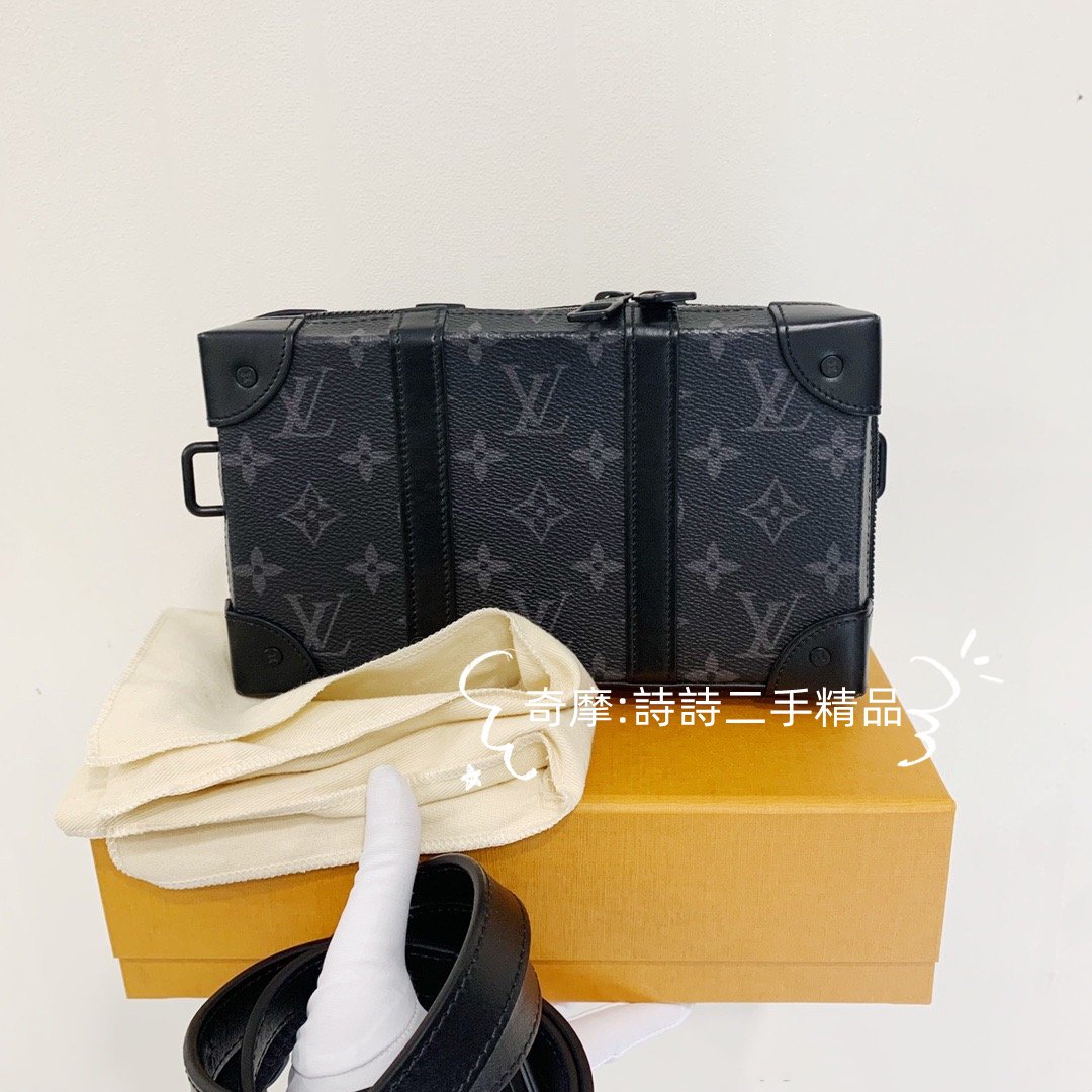 二手正品 LV 路易威登 Trunk Wallet 老花 錢夾 單肩斜挎包 側背包 男款 男包 M69838 現貨