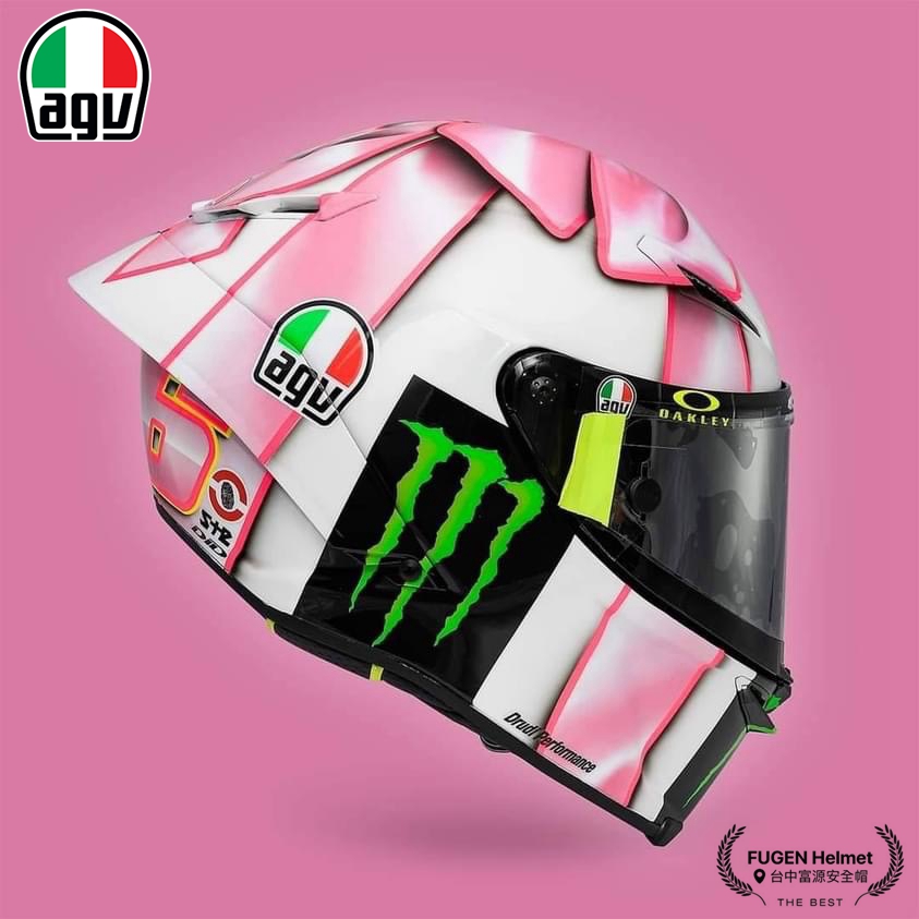 【台中富源】『限量預購』AGV PISTA GP RR MISANO 2021 全罩安全帽 碳纖 粉色 蝴蝶結 訂金賣場