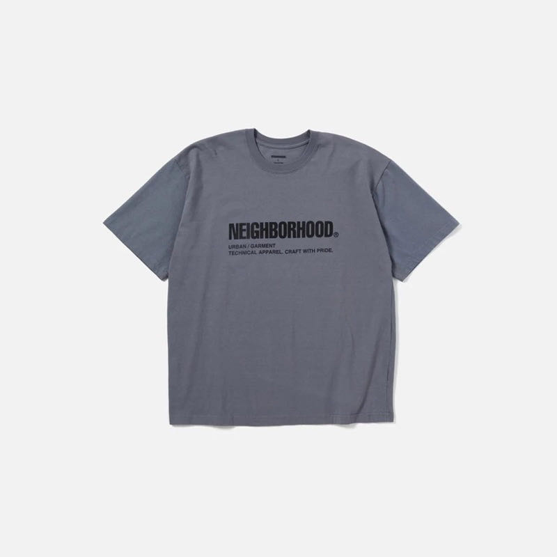 全新23SS NEIGHBORHOOD NH . TEE SS-2 胸前字體Logo短袖NBHD