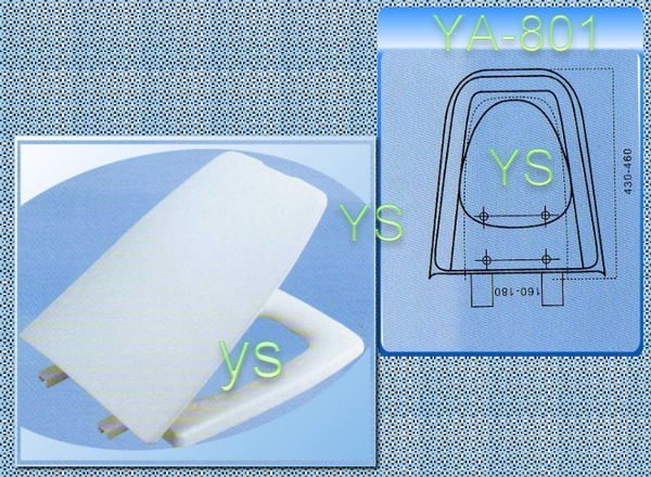YS居家生活館 台製副廠馬桶蓋 適用和成單體馬桶蓋方型 阿爾卑斯C300/CF801CF-801C4232