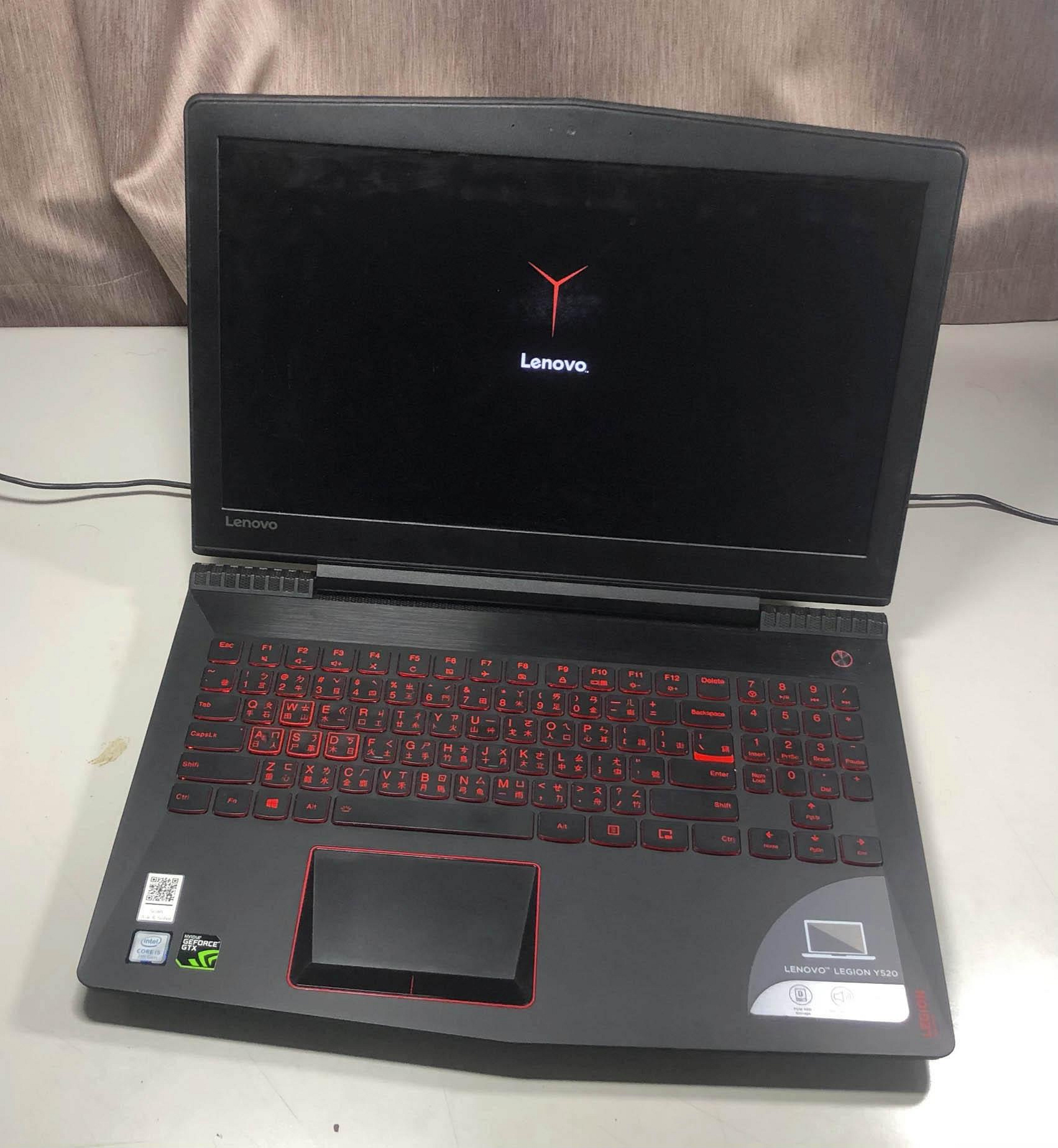 LENOVO Y520 15.6吋電競筆電/ I5-7300HQ/GTX1050/8G/128G SSD+1T/1080P