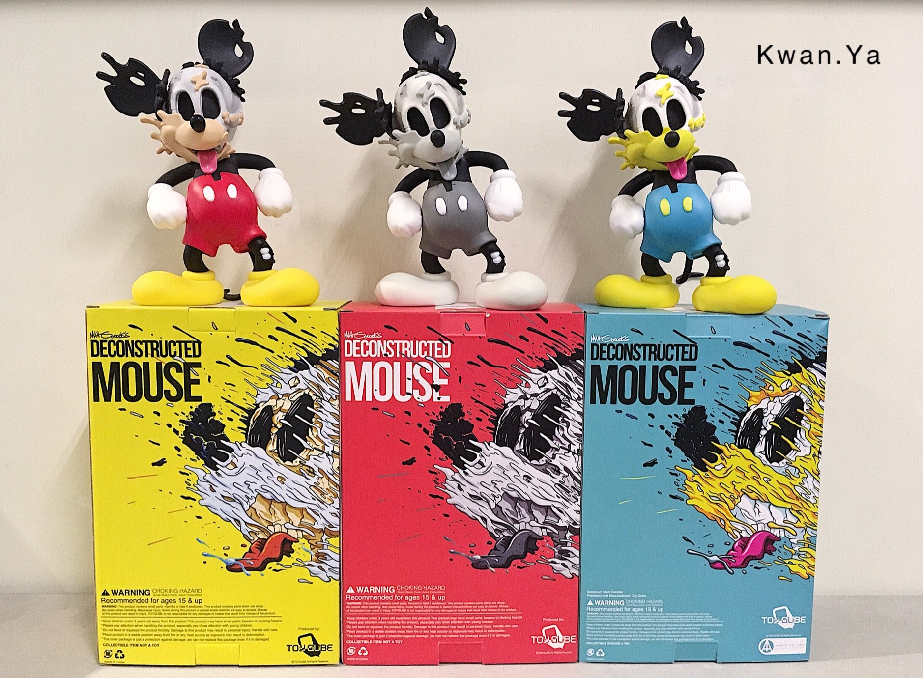 Matt Gondek Deconstructed Mouse ToyQube 迪士尼米奇分解米奇馬特ART ...