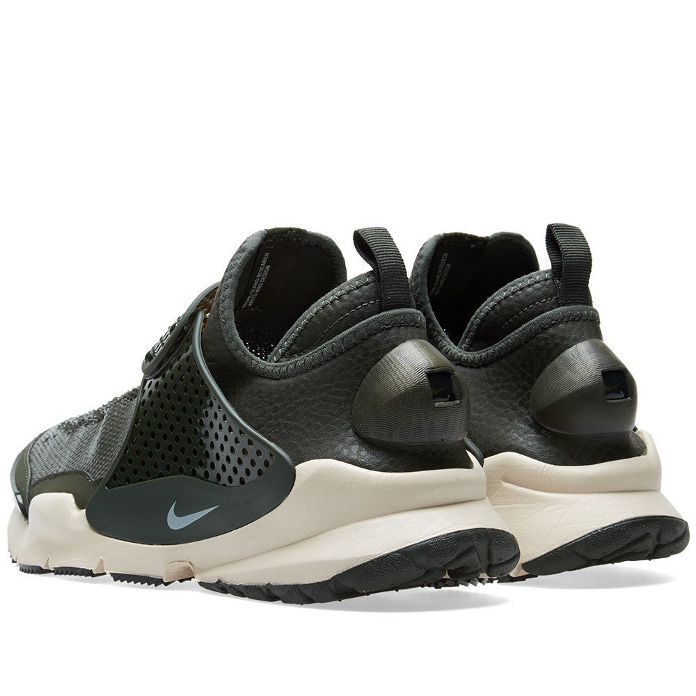 CodE= NIKE SOCK DART MID X STONE ISLAND 慢跑鞋(綠)910090-300 預購