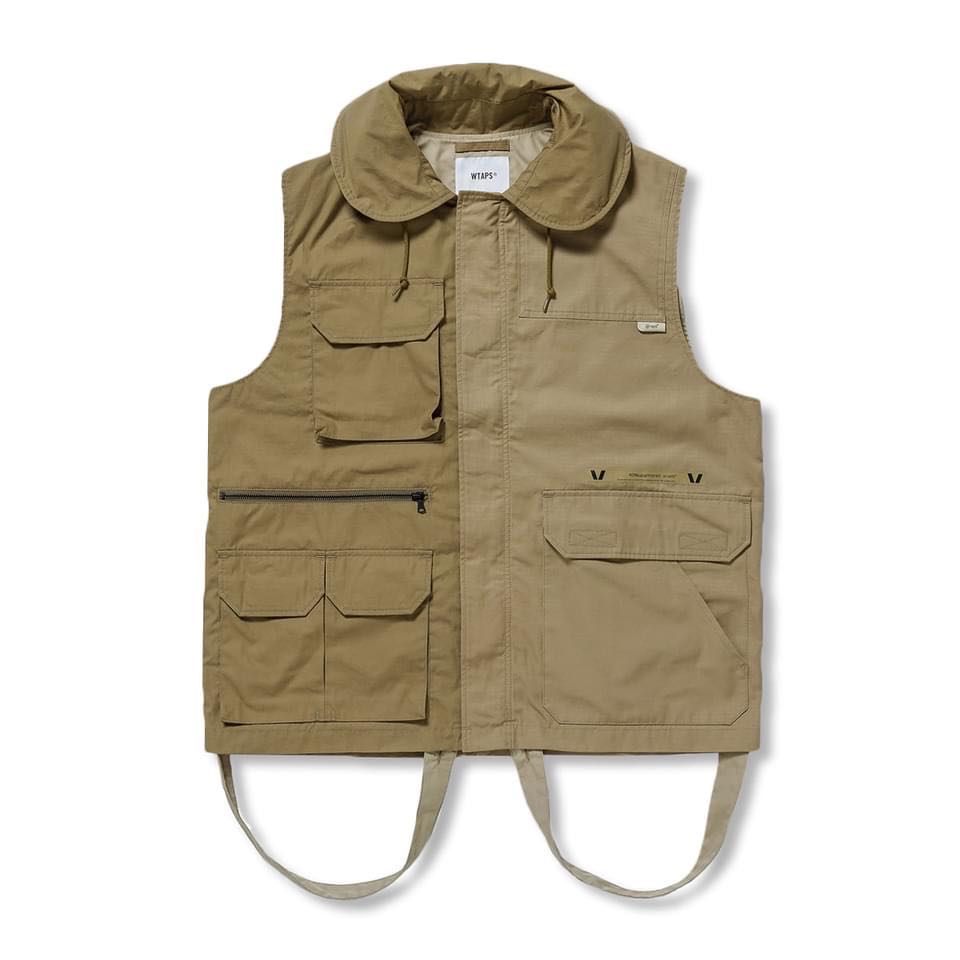 21AW WTAPS TRADER / VEST / COTTON. WEATHER. RIPSTOP 全新正品公司貨