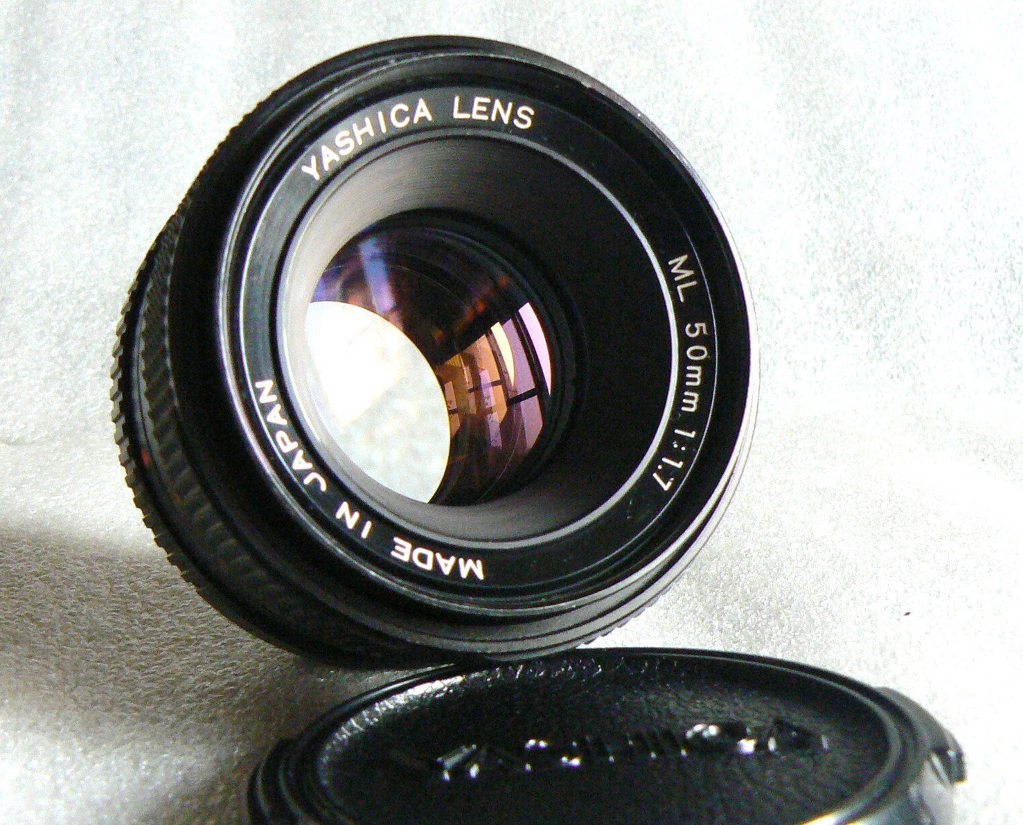 YASHICA LENS ML 50mm F1.7 後期型【光学美品】 - レンズ(単焦点)