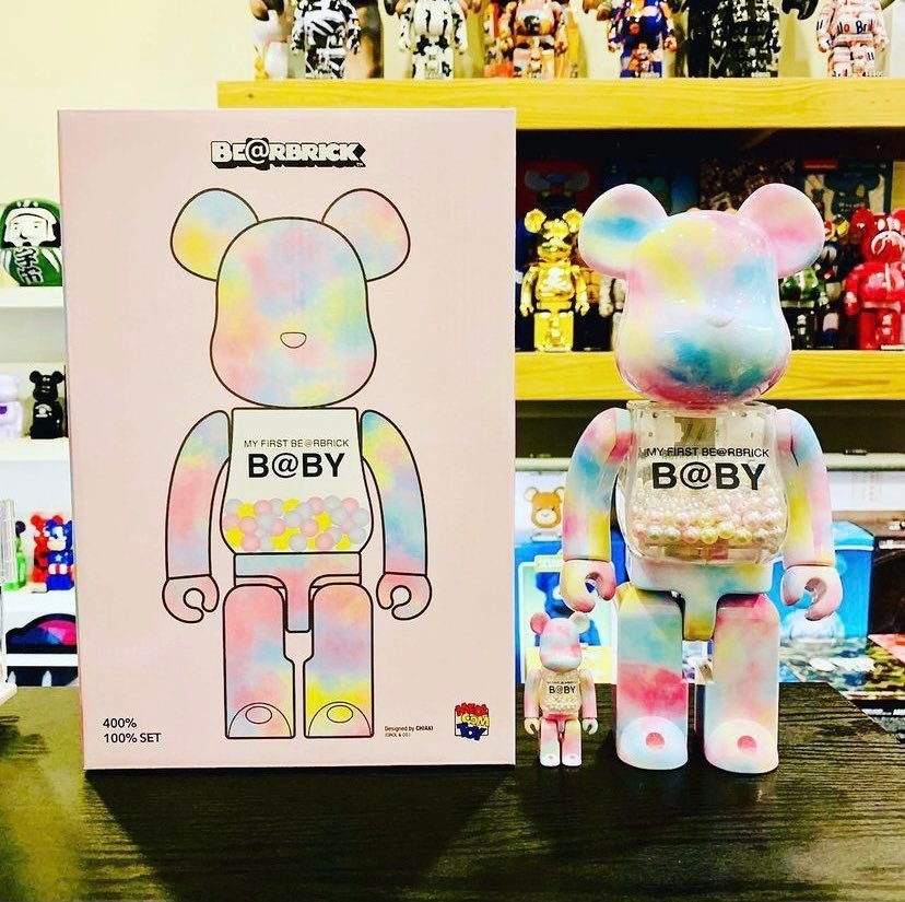 Image.台中逢甲店BE@RBRICK BEARBRICK 400%100% 2021澳門展限定炫彩