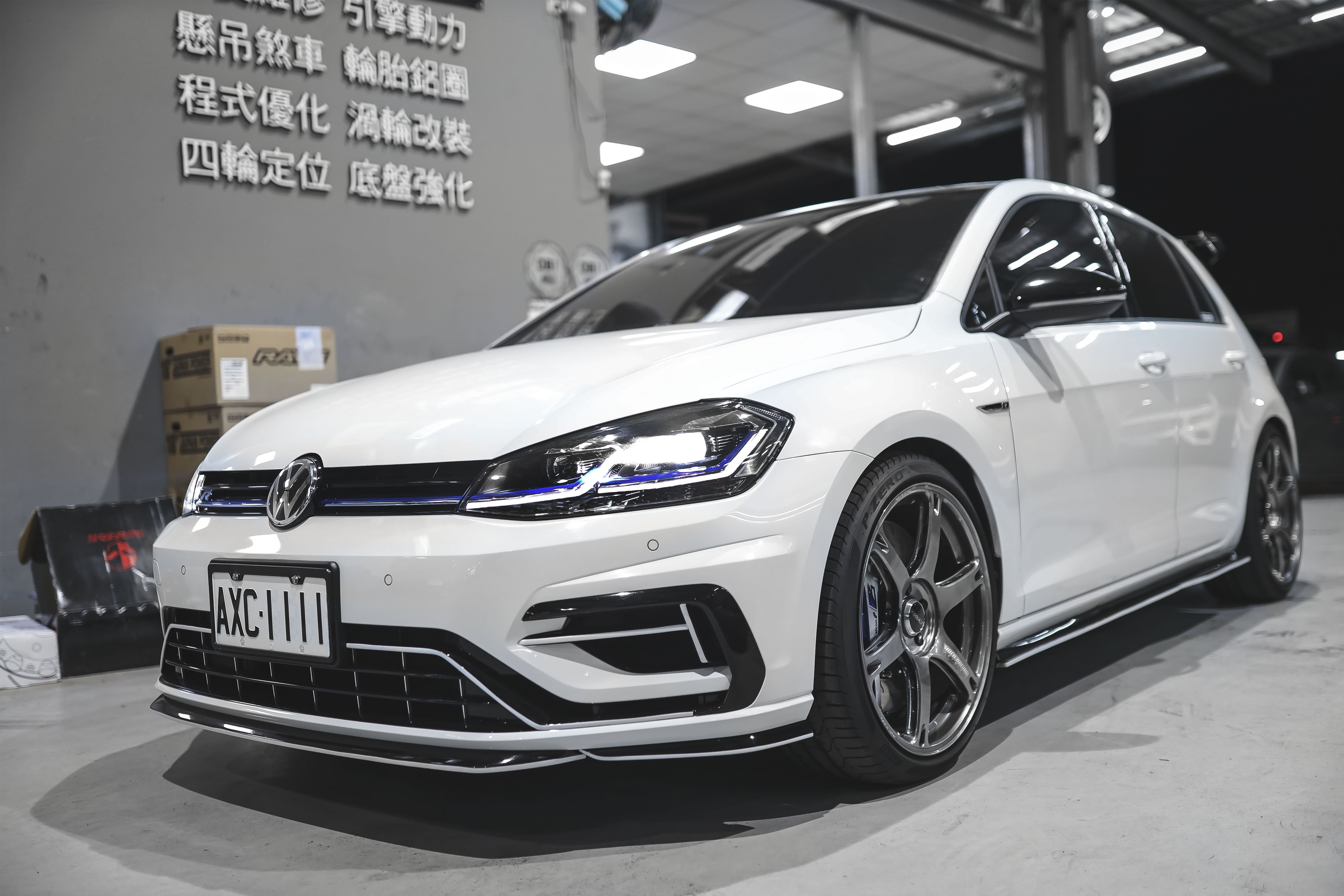 德朋國際/公司貨ALCON RC6 六活塞卡鉗Volkswagen Golf R實裝| Yahoo