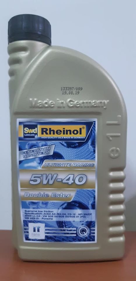 〝機油便利站〞【Swd】Rheinol 德國萊茵 『奈米雙酯類』5W40/5W-40 頂級合成機油