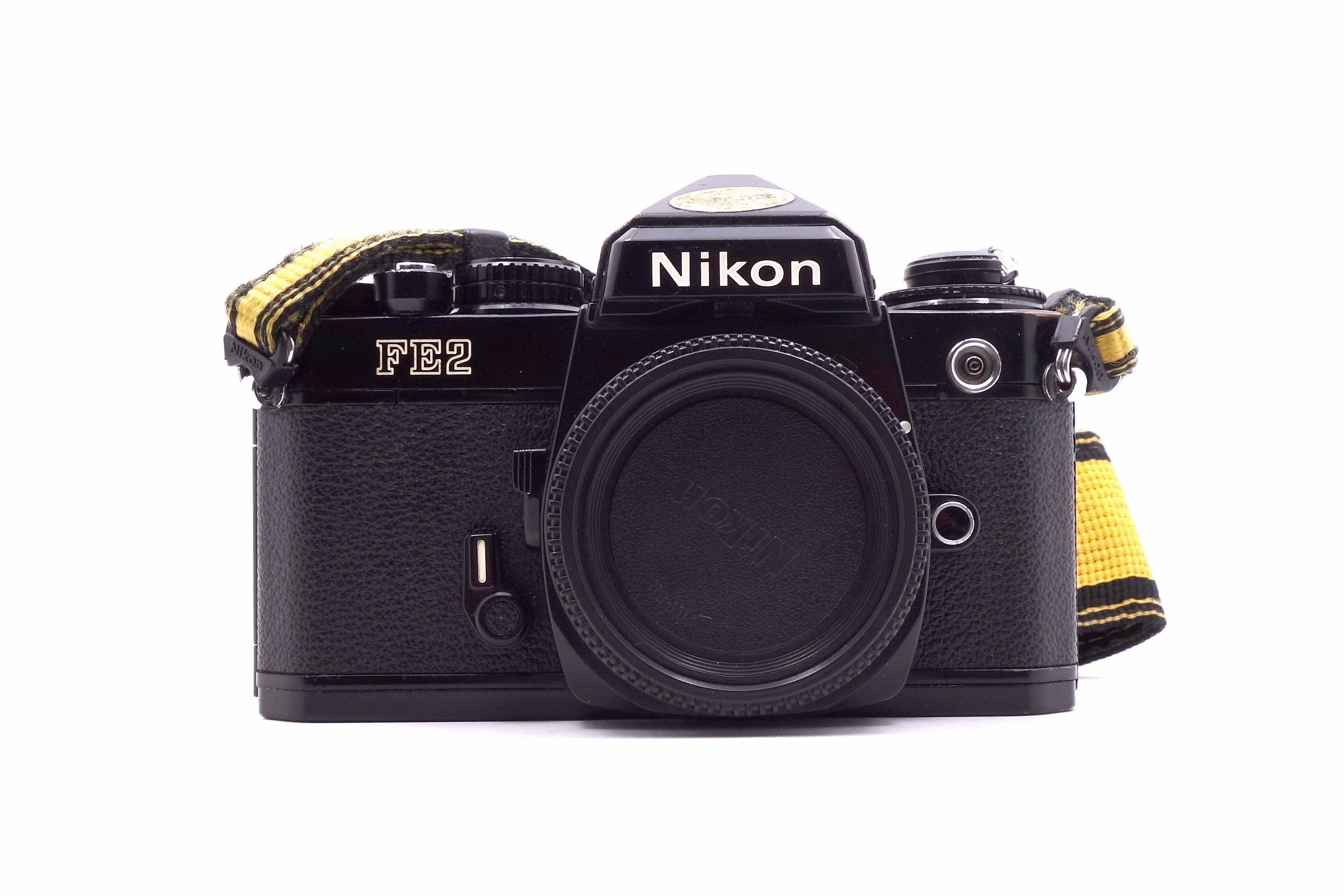 台中青蘋果】Nikon FE2 單機身二手蜂巢式快門簾底片相機#26546 | Yahoo