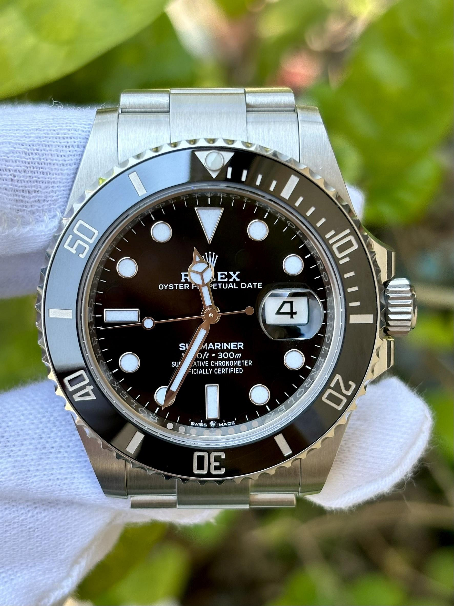 勞力士ROLEX 型號126610LN 新款黑水鬼 錶徑41mm 動力來源3235 2020年 台灣AD