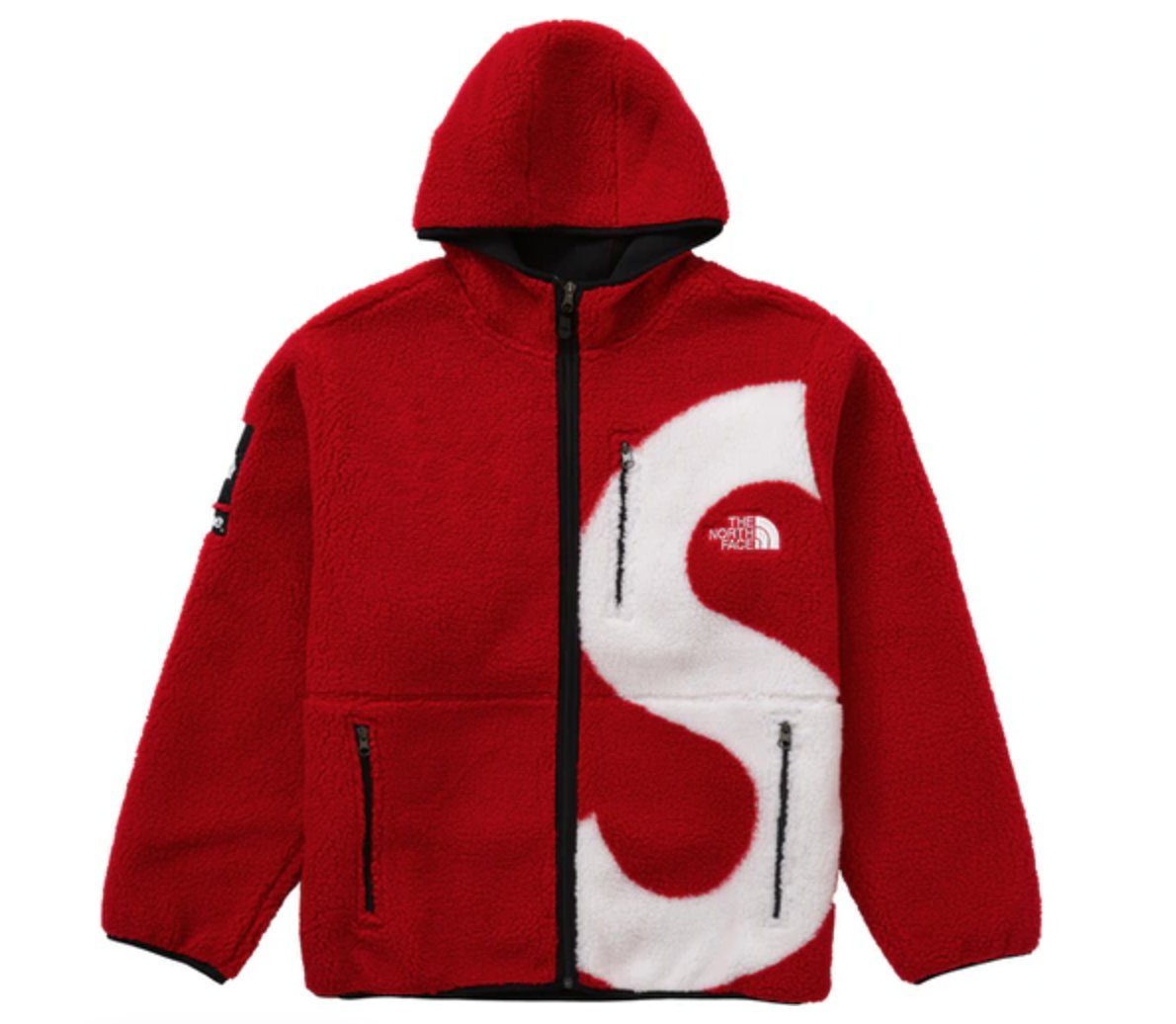 Supreme The North Face S Logo Fleece Jacket 毛毛連帽外套。太陽選物