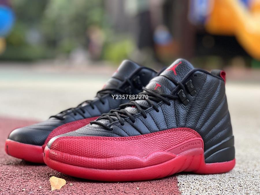 Air Jordan 12 Flu Game AJ12 黑紅12 病倒耐磨籃球鞋130690-002