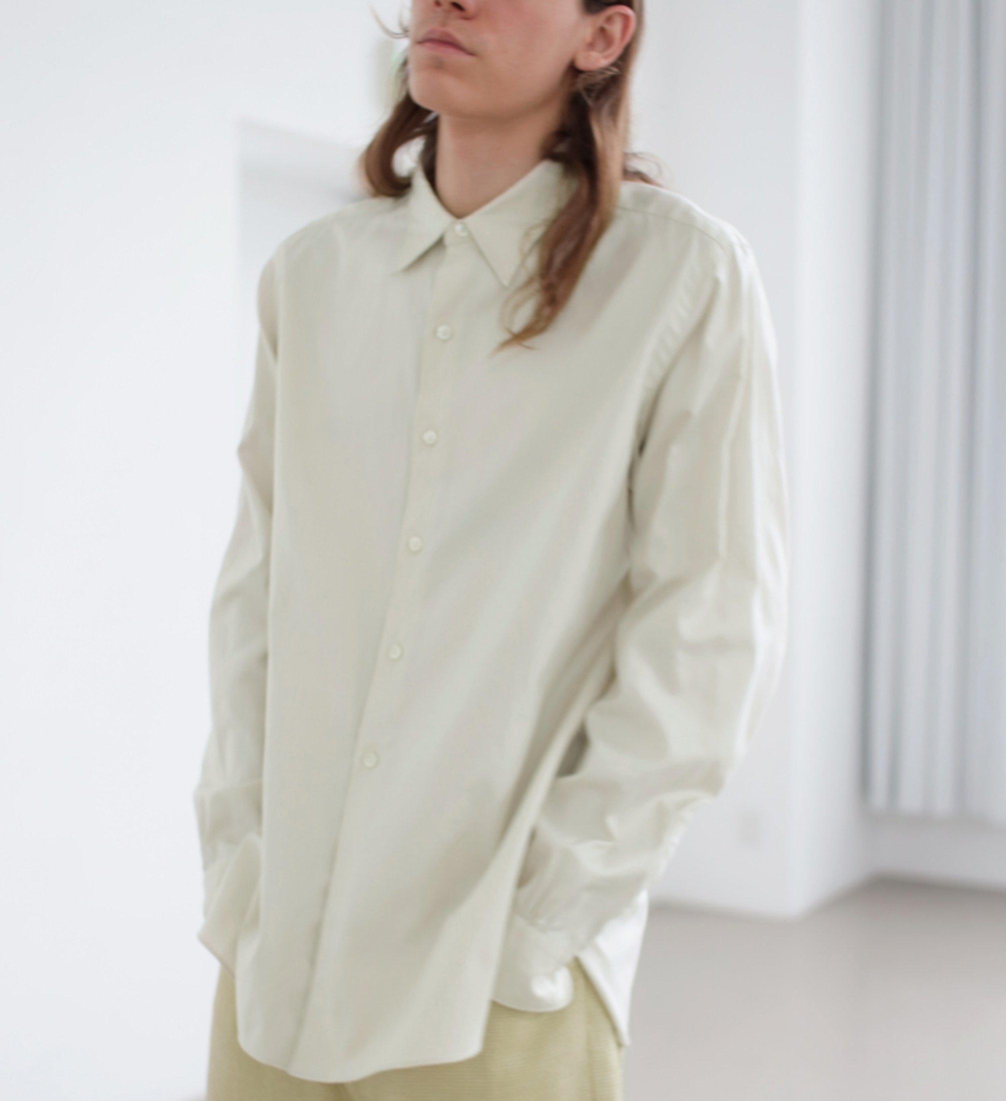 21SS AURALEE FINX SHUTTLE OX SHIRTS IVORY 4號| Yahoo奇摩拍賣