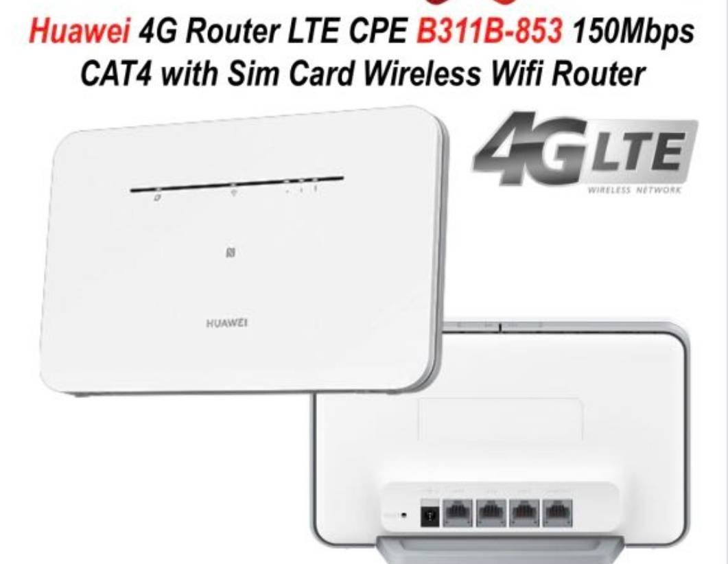 2021新款華為b311b 853 4g Lte Sim卡wifi分享器無線網卡路由器另售b315 B311as 853 Yahoo奇摩拍賣