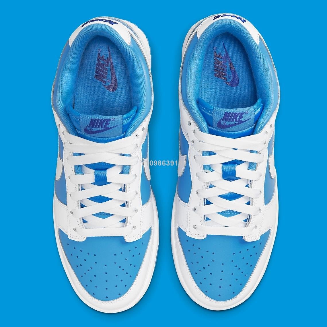 代購】Nike SB Dunk Low“Reverse UNC”反轉北卡藍白藍低幫時尚百搭滑