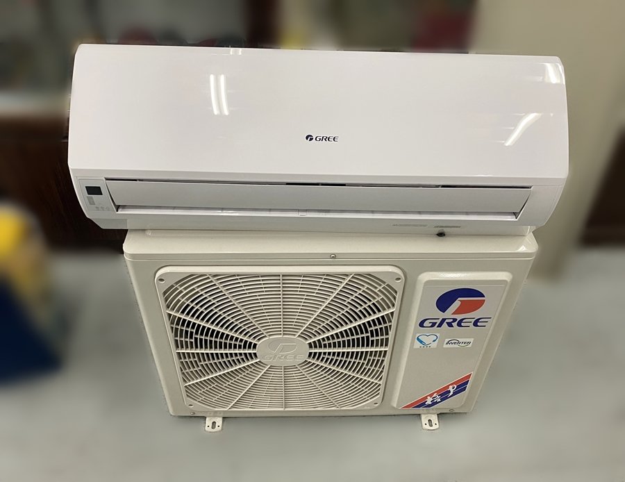 台中二手傢俱推薦 宏品全新中古家具 電器 AC11309*格力一噸分離式冷氣*中古冰箱 洗衣機 烘衣機 南投彰化