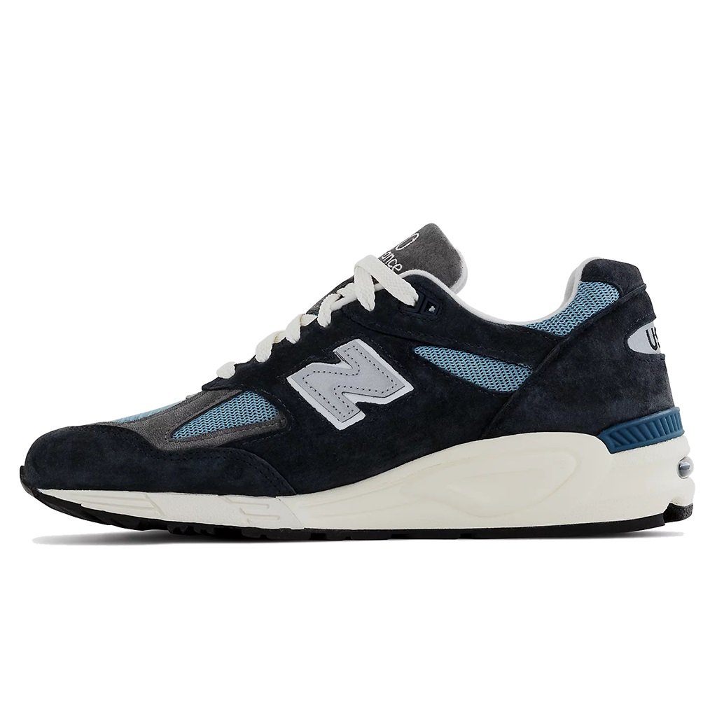 A-KAY0】NEW BALANCE X TEDDY SANTIS【M990TB2】NAVY 美國製海軍藍灰