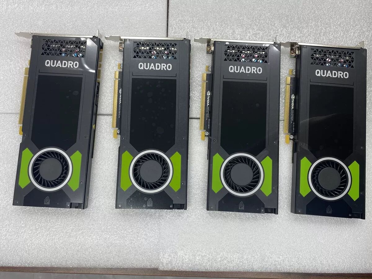 全新NVIDIA Quadro P4000顯卡8G專業繪圖原裝工包質保三年有A4000