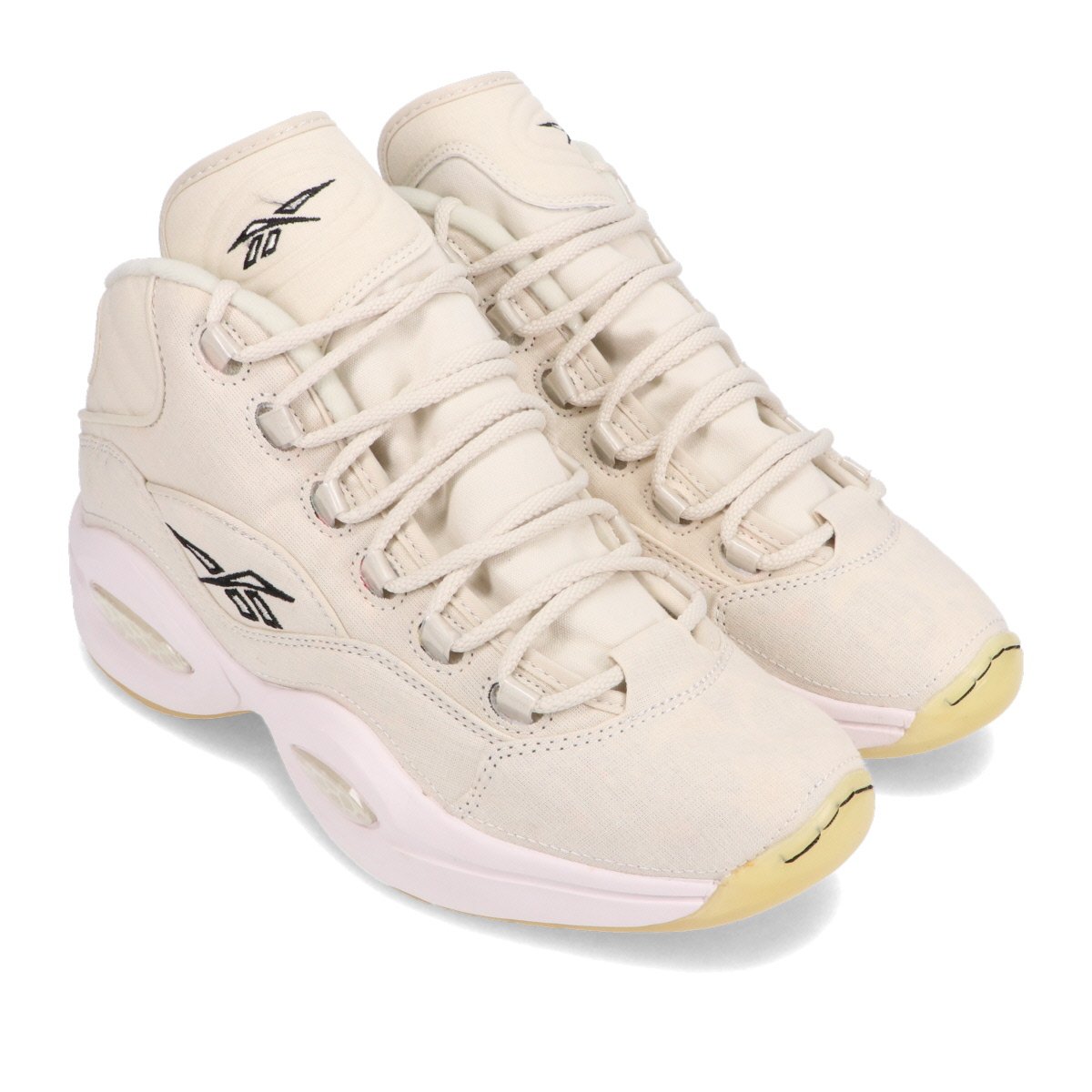 CodE= REEBOK QUESTION MID 破壞夜光籃球鞋(米白) FZ1357 萬聖節