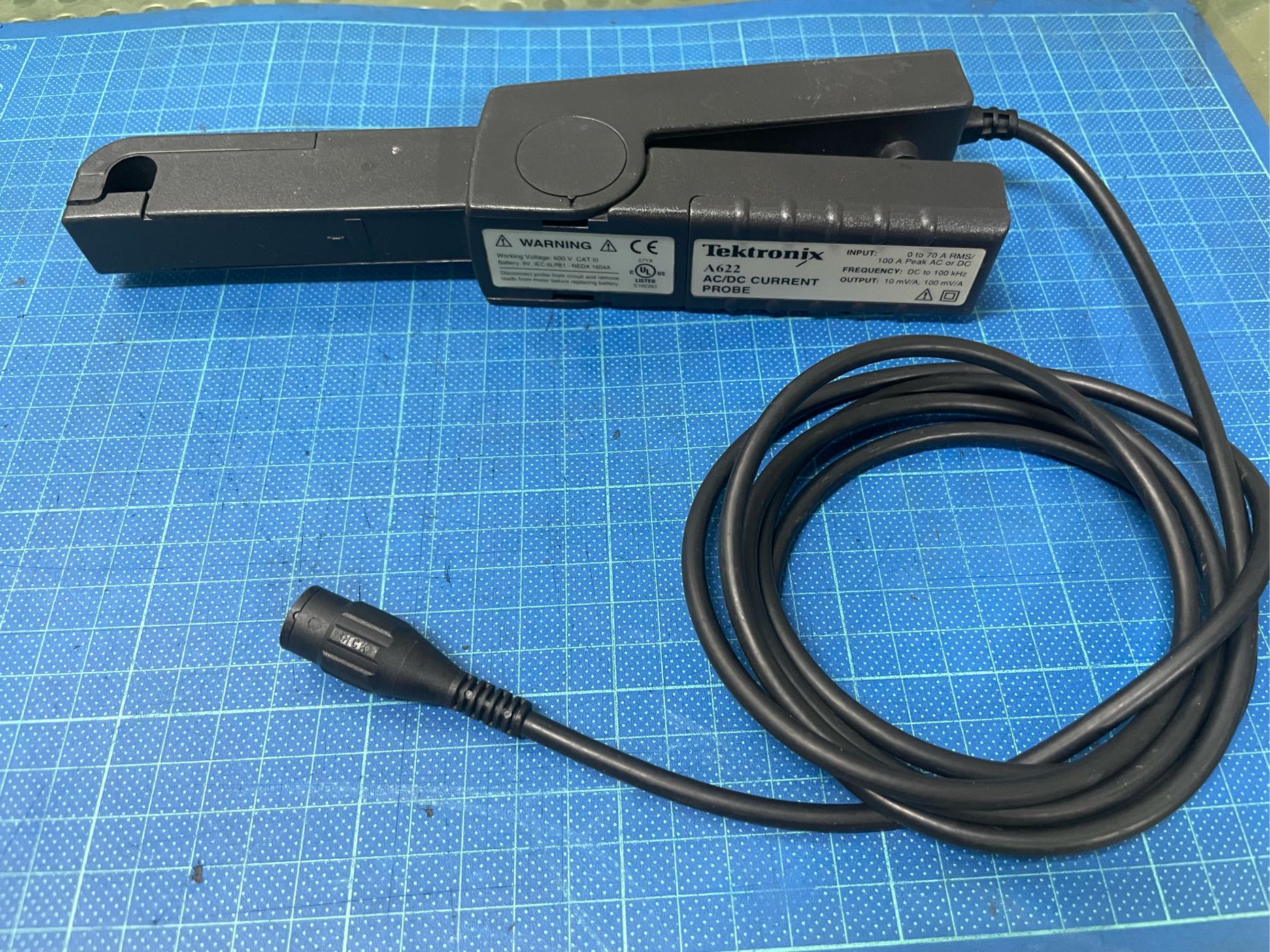 Tektronix A622 Oscilloscope Current Probe 電流探棒測試棒(示波器