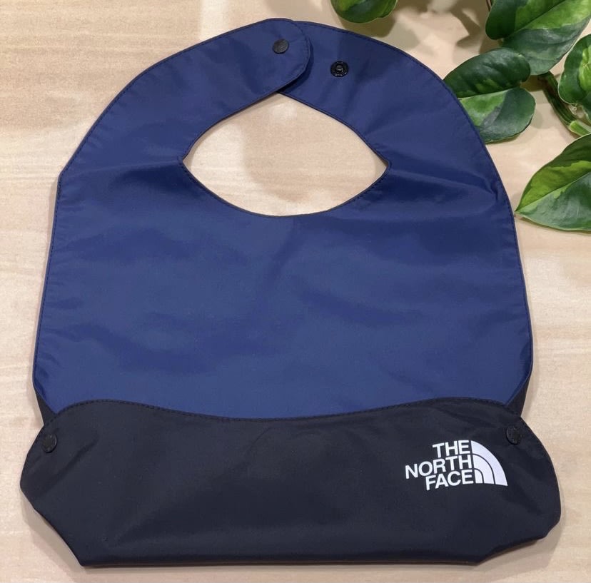 全新現貨THE NORTH FACE TNF BABY COMPACT YUMMY BIB 日版北臉嬰兒飯兜