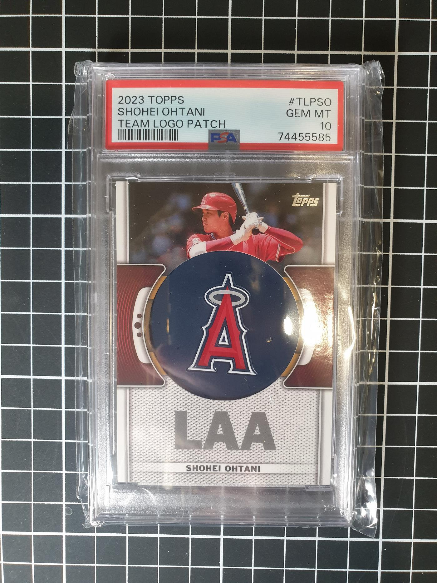 2023 Topps team logo patch 大谷翔平PSA 10 | Yahoo奇摩拍賣