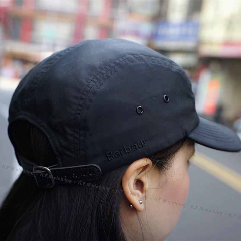 K.F.M 】Supreme Barbour Waxed Cotton Camp Cap 英國皇家品牌聯名油布