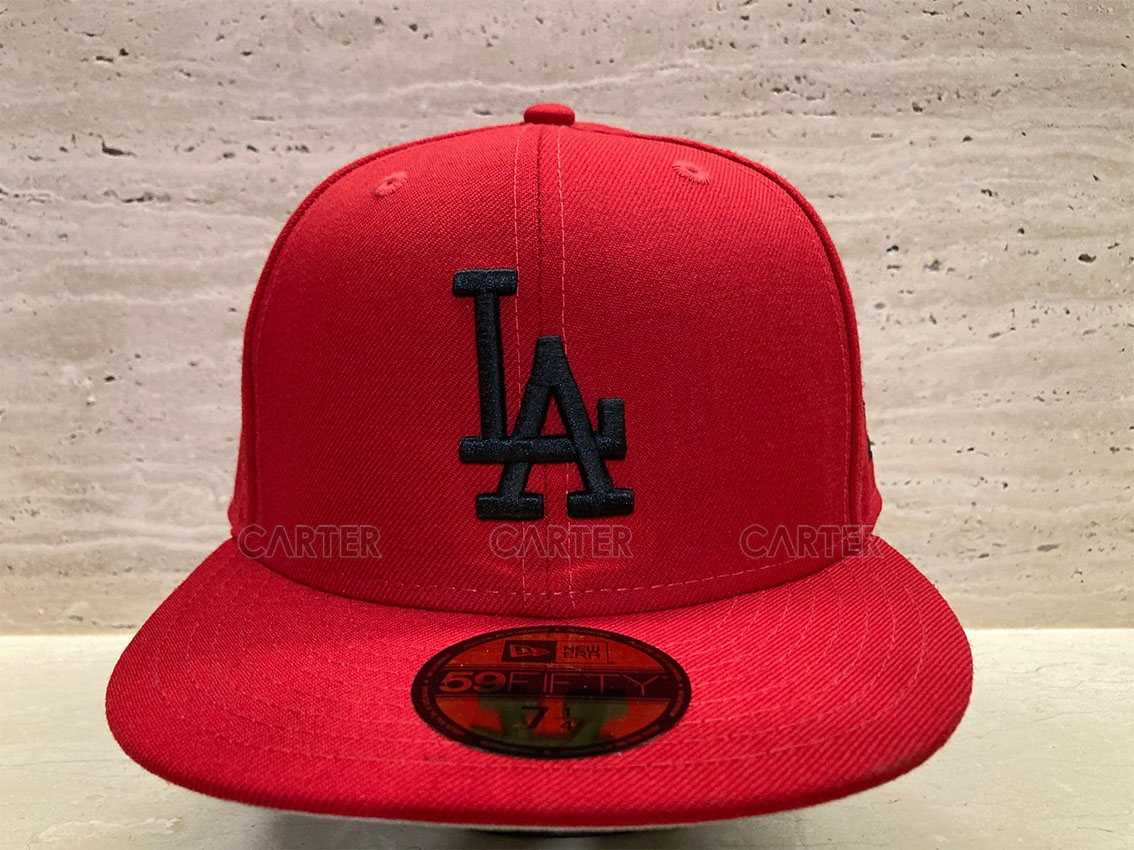 New Era x MLB LA Dodgers 59Fifty Red 美國大聯盟洛杉磯道奇隊紅底黑