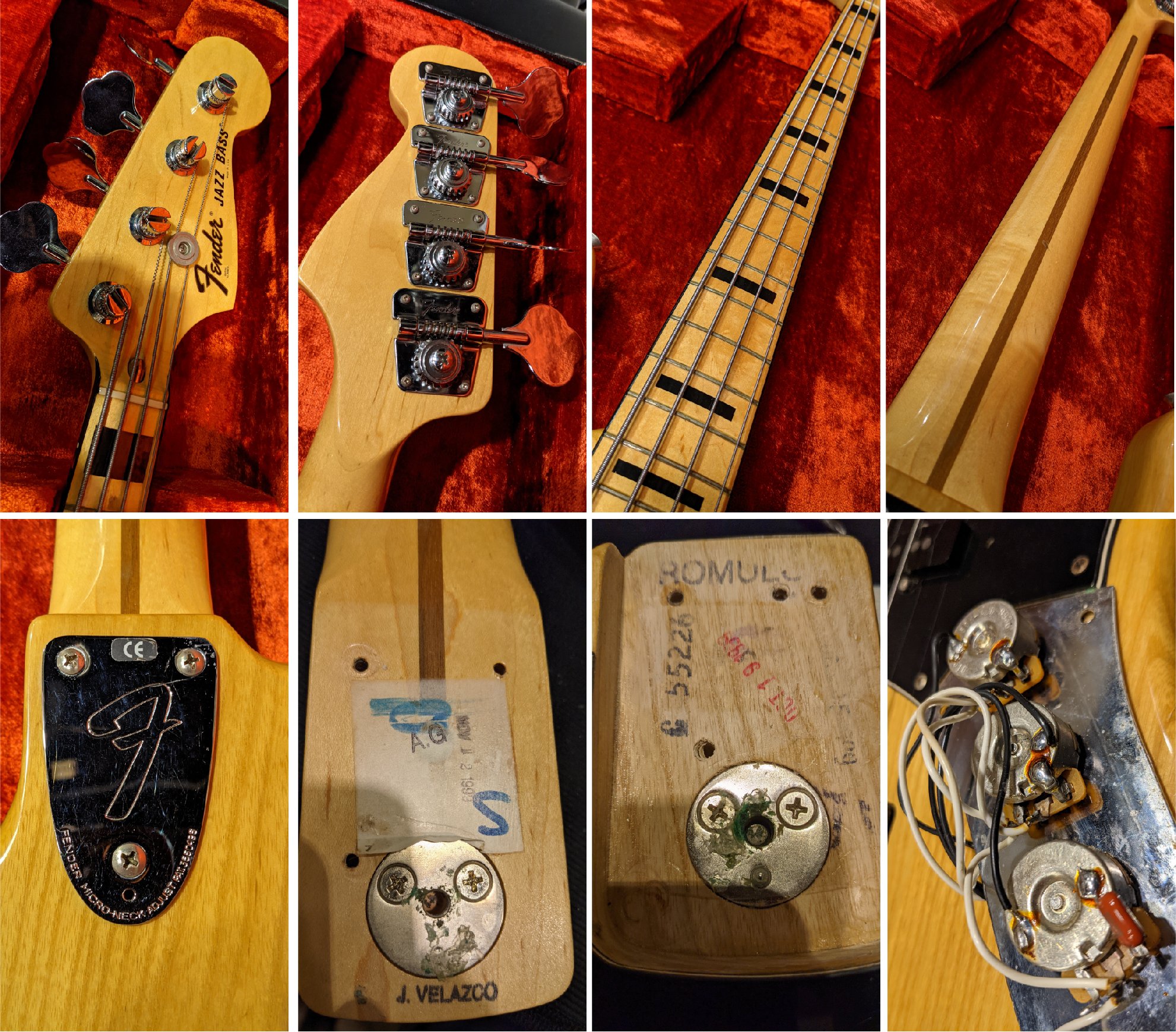 Fender 1999 American Vintage 75 Jazz Bass Reissue | Yahoo奇摩拍賣