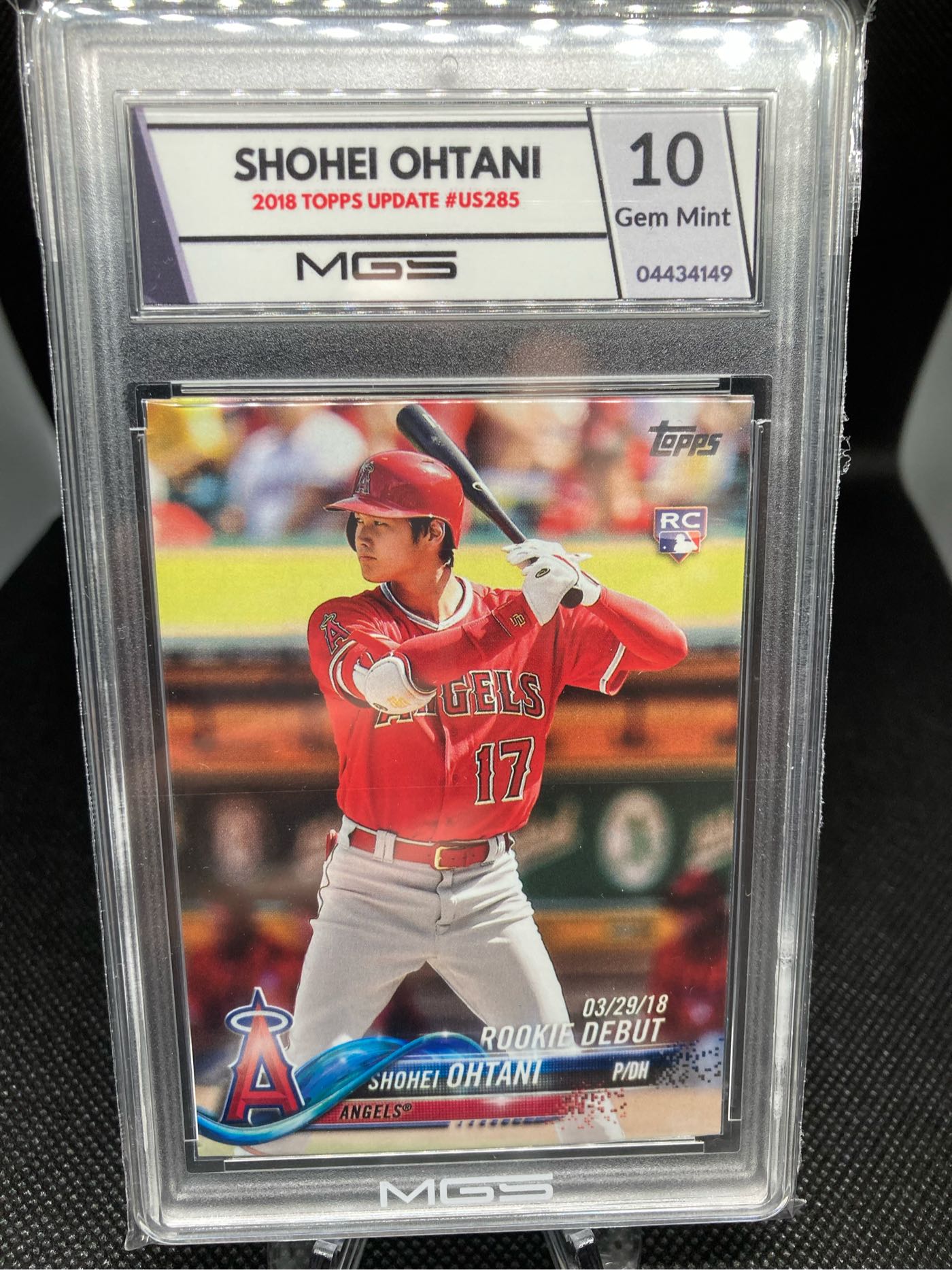 トレーディングカード Topps 2018 Shohei Ohtani Rookie Card GMA-9