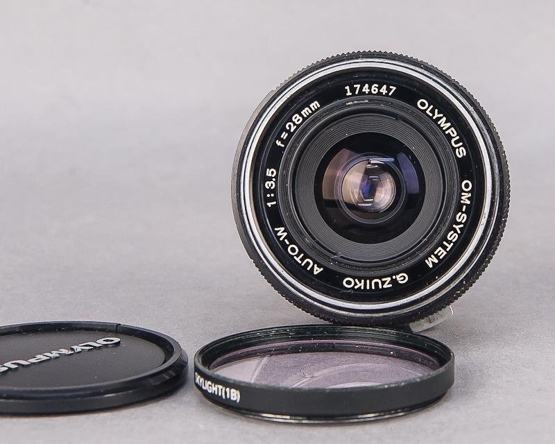 OLYMPUS OM AUTO-W E.ZUIKO 28mm F3.5 廣角鏡頭| Yahoo奇摩拍賣