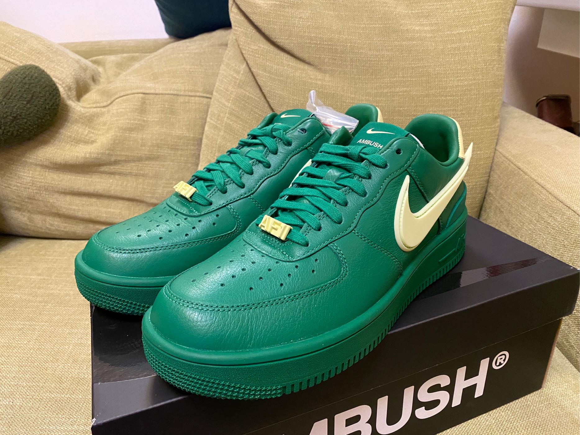 全新AMBUSH x Nike Air Force 1 Low SP 綠DV3464-300 | Yahoo奇摩拍賣