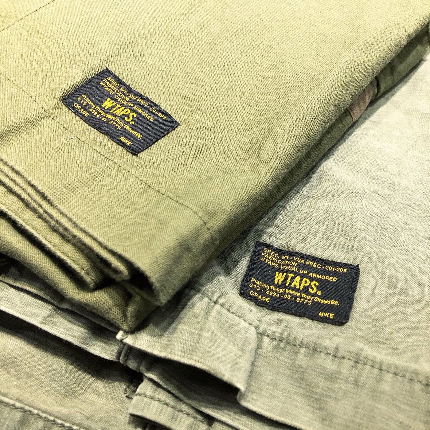 希望商店】 WTAPS BUDS LS 01 15SS 經典水洗兩袋軍衫| Yahoo奇摩拍賣