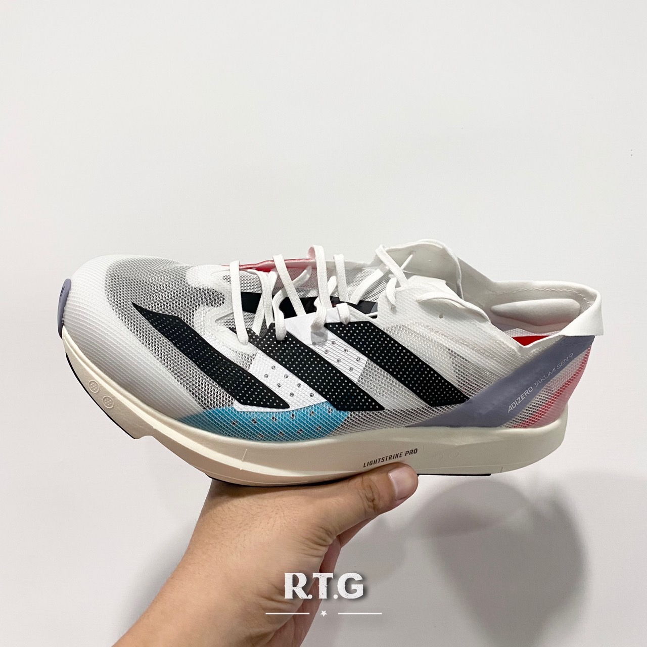 RTG】ADIDAS ADIZERO TAKUMI SEN 9 米黑慢跑鞋馬牌底輕量避震男女鞋 