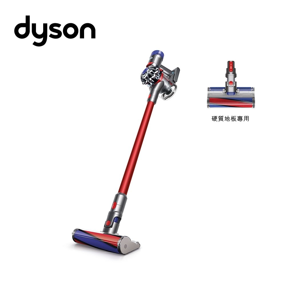 【大頭峰電器】Dyson V7 Fluffy 無線吸塵器 紅色款 SV11