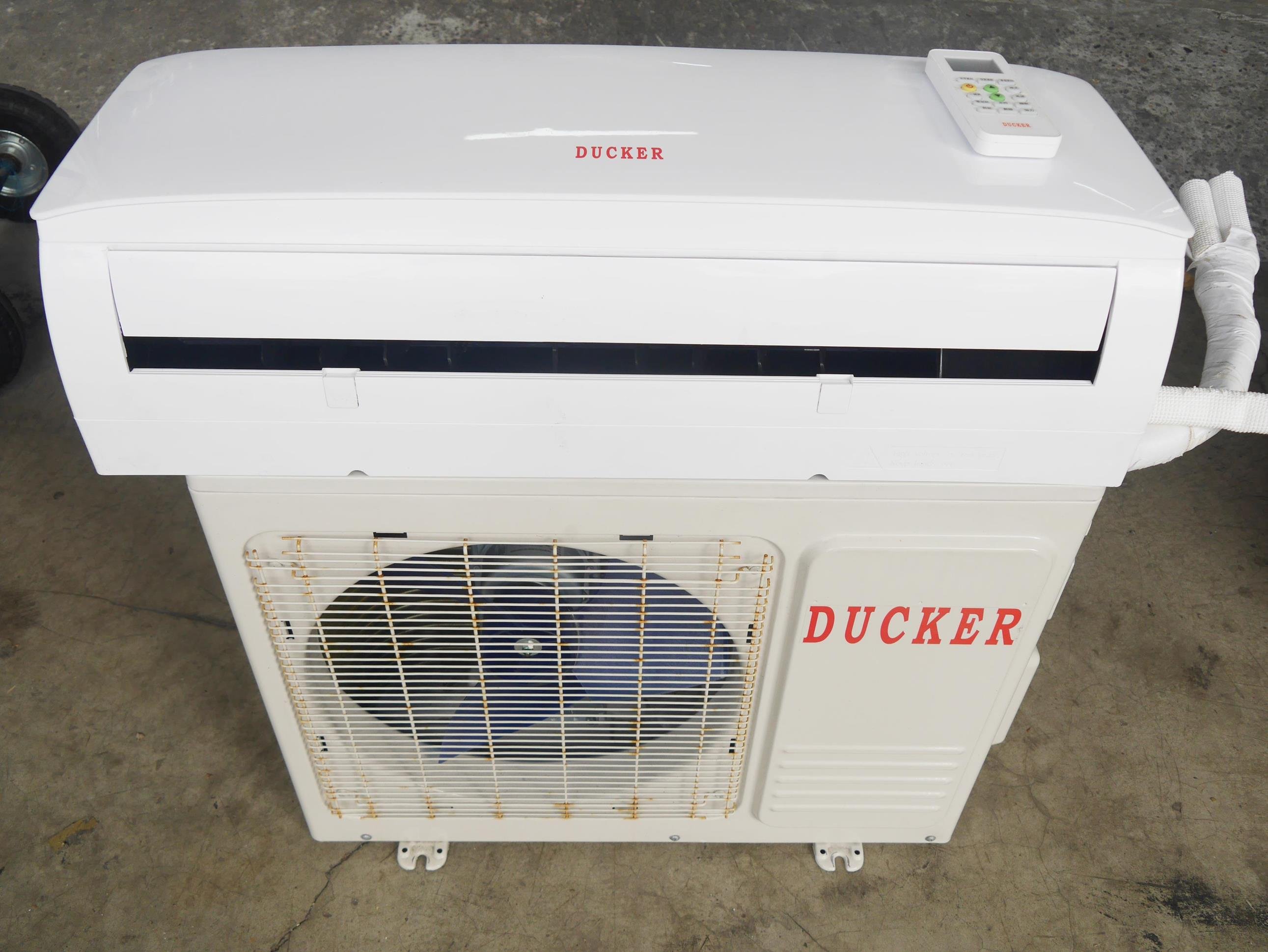 【台北二手家電】新北百豐悅中古電器-二手冷氣 中古冷氣 DUCKER變頻冷暖4.4KW分離式冷氣 土城中和新莊二手家電