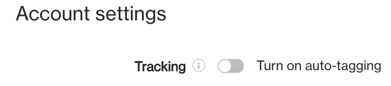 auto tagging on