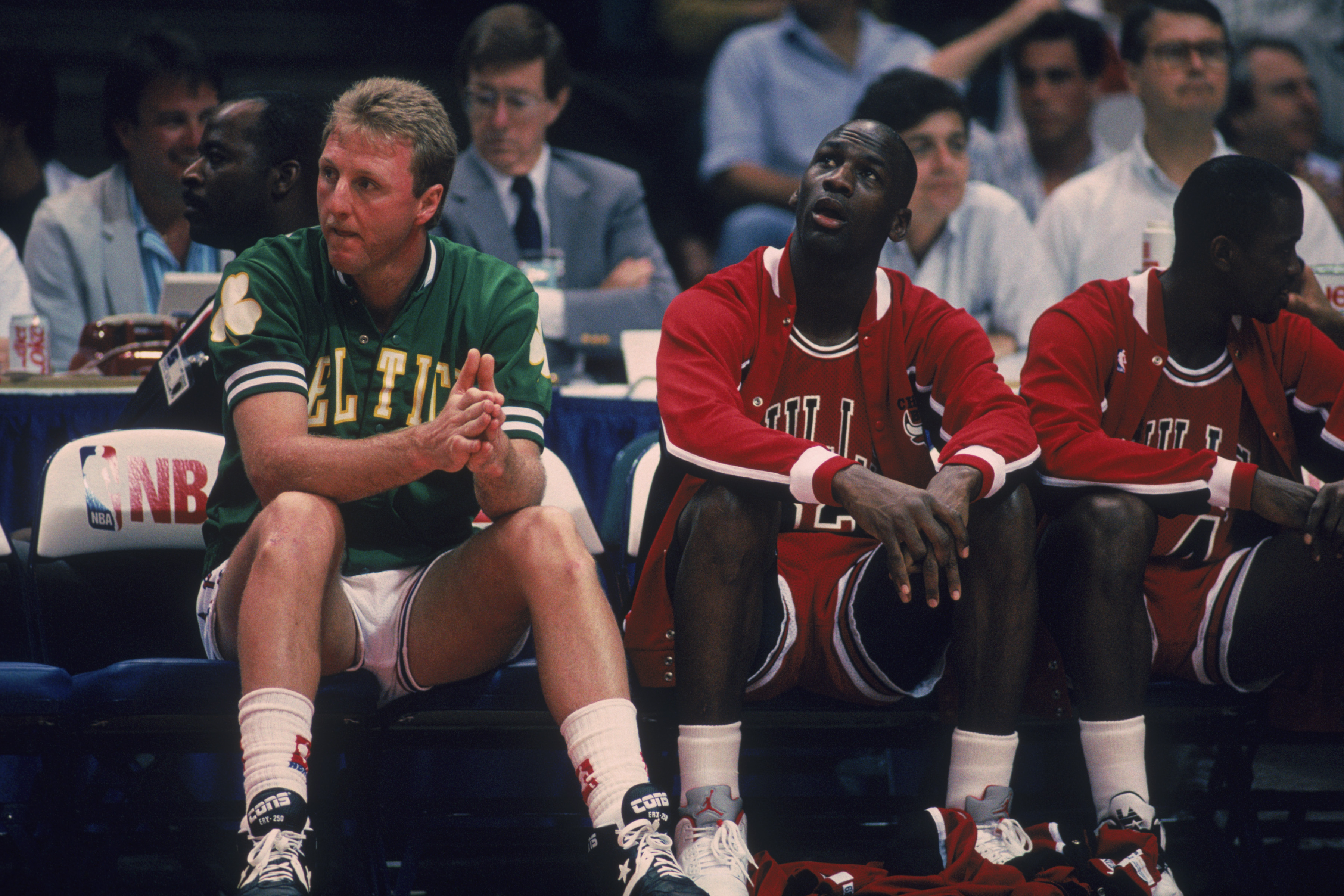 Michael Jordan lays into Larry Bird on 